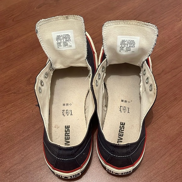 Converse All Star Blue Canvas Boater Style Sneaker, Unisex M 9, W 11 - Picture 8 of 11